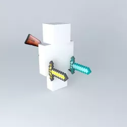Herobrine Free 3D model