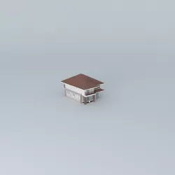 House 2 FL Free 3D model