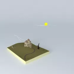 House on Haunted Hill Free 3D model