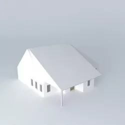 House Plan  Part plane Free 3D model