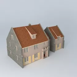 Italian villa Free 3D model