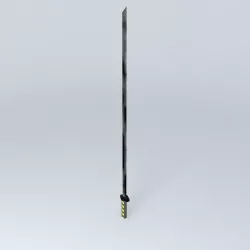 Jacks Samuri sword Free 3D model
