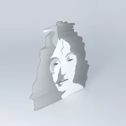 John Lennon  Free 3D model