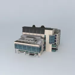 Juticia Supreme Court of the Dominican Republic  Santo Domingo Free 3D model