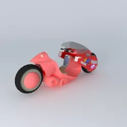 Kaneda's Bike Free 3D model