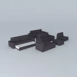 KIVIK Dansbo gray Free 3D model