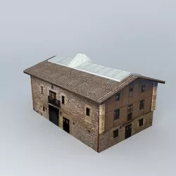 Larrotxene farm Free 3D model