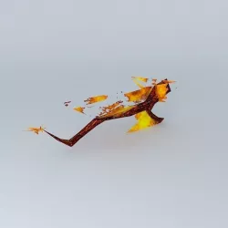 lava element creature Free 3D model