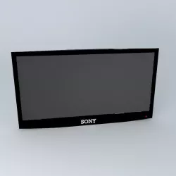 LCD TV 2 Free 3D model