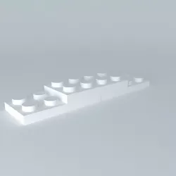 LEGO BRICKS SHORT DIMENSION Free 3D model
