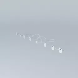 Line puck Free 3D model