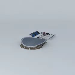london 2012 bmx park Free 3D model