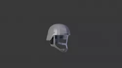 MICH 2000 Helmet Free low-poly  3D model