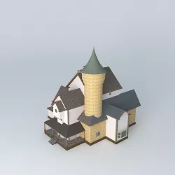 Mini Convention Centre Free 3D model