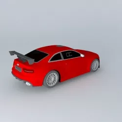 Modified Audi RS5 GT2 Concept Free 3D model