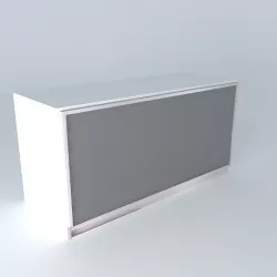 MODULE TOP C / DOOR PROFILE ALUMINUM DUMP Free 3D model