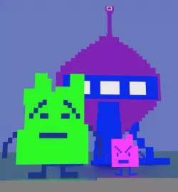 Mooninites Free 3D model