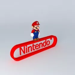 Nintendo mascot Free 3D model