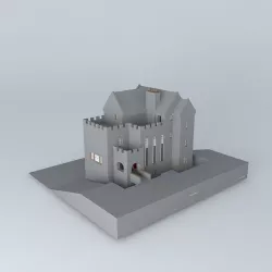 Norman Keep Free 3D model