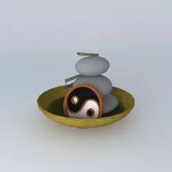 Oriental Source Free 3D model