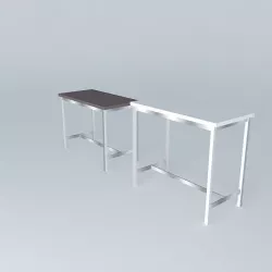 outlying bar table Free 3D model