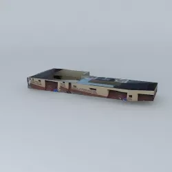 Parking in Campinas SP Center Free 3D model