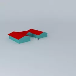 Pikangikum school project Free 3D model