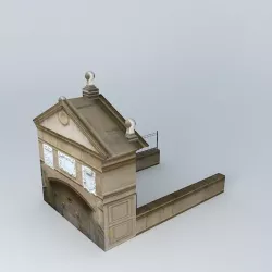 Pilgrims source Free 3D model
