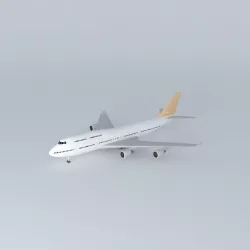 Plane from Santos Dumont Airport ... Free 3D model