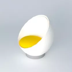 Poltrona Ovo - Egg Chair Free 3D model