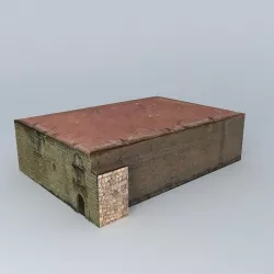 Polvorin (Fortaleza Ozama) - Santo Domingo - Dominican Republic Free 3D model