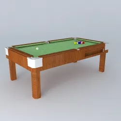 Pool Table Free 3D model