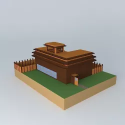Project School Free 3D model