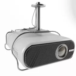 Projector Free 3D model