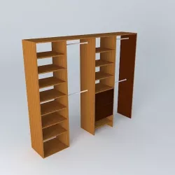 RAMS wardrobe Free 3D model