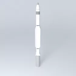 RIM 161 Standard Missile 3 Block II please rate Free 3D model