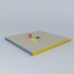 robot fight Free 3D model