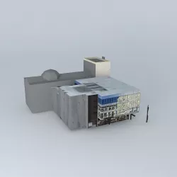 Rosario National Bank Free 3D model