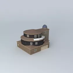 Round house Free 3D model