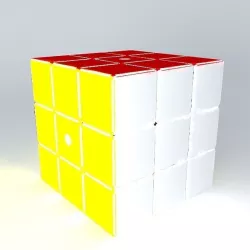 rubix cube sample with rounded edges  corners Free 3D model