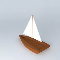 Sailboat Free 3D model