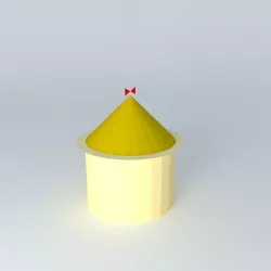 Saturn Valley Building Free 3D model