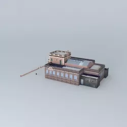 School No 14 "Remedios Escalada de San Martin" Free 3D model