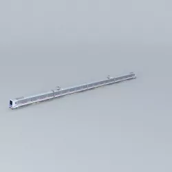 Shanghai Metro Line6 AC 04 Train ALSTOM SH Company Free 3D model