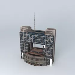 Shanghai Stock Exchange Building Free 3D model