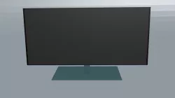 Simply Low-Poly Monitor Free low-poly  3D model