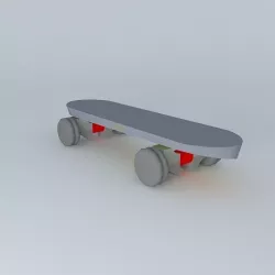 sketchyphysics skate Free 3D model