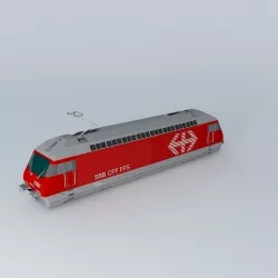 SLM, ABB - Lok 2000 / SBB Re 460 Free 3D model