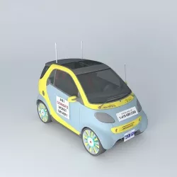 Smart Fortwo  Canada Worst Driver 2 Free 3D model