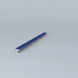 Solar Power Feed Bunk Example Free 3D model